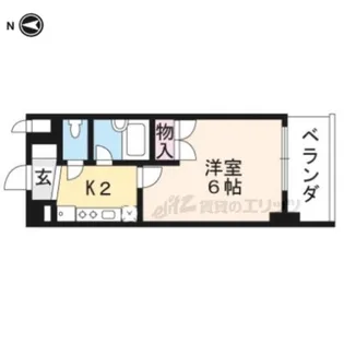 LA FONTE CAMPANA【4階】の間取り