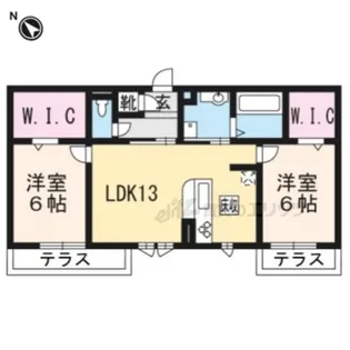 Ott’s和?【102号室】の間取り