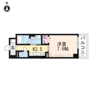 フレグランスヴィレッジ京田辺I【2階】の間取り