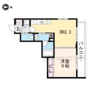 モナド‐monado【506号室】の間取り