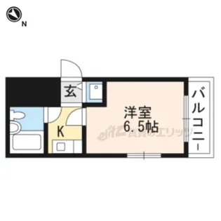 ル・モンド三宅【402号室】の間取り