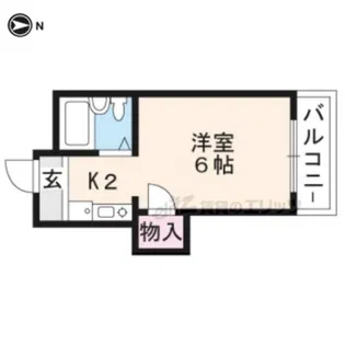 シエロガーデン【405号室】の間取り