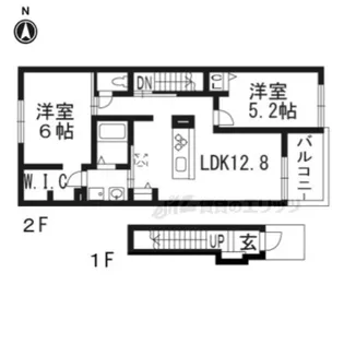 Lierre淀南?【2階】の間取り