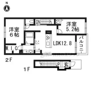 Lierre淀南?【2階】の間取り