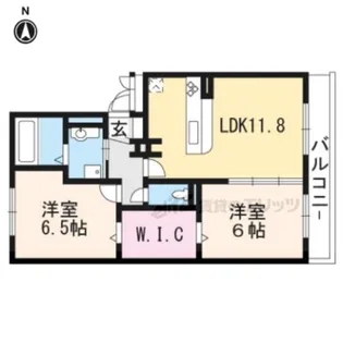 カーサ ルミノサ トレ【1階】の間取り