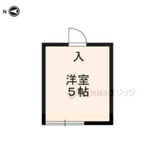 松ヶ崎かえで荘【002号室】の間取り