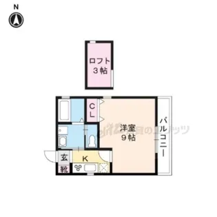 トレフルメゾン出町柳【201号室】の間取り