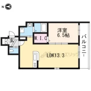 メゾン妙法院【303号室】の間取り