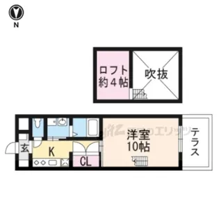 セント要法寺【5階】の間取り