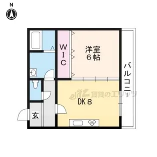 エル・メゾン【202号室】の間取り