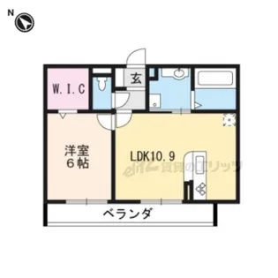 ローズパル【2階】の間取り