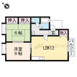 サンハイム【2階】の間取り