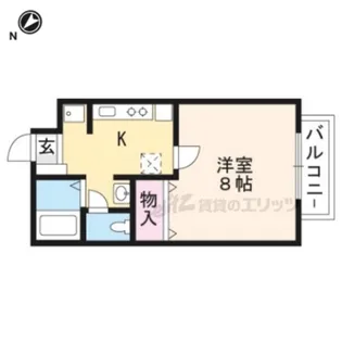 ベガ【104号室】の間取り