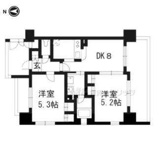 エステムプラザ京都御所ノ内REGIA【3階】の間取り