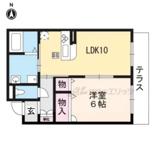 CLOCHETTE ARBRE【1階】の間取り