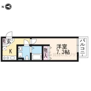 A・CORSO太秦【1階】の間取り