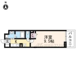 アビタシオン吉祥院【2階】の間取り