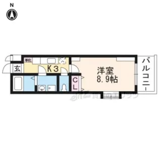 メゾン・ノーブル【6-D号室】の間取り