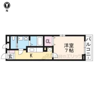 ザ・コンフォート【2階】の間取り