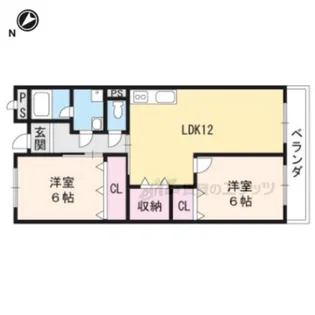 SIXTH AVENUE【3階】の間取り