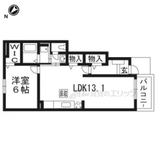 サピーハーモニー富士見?【1階】の間取り