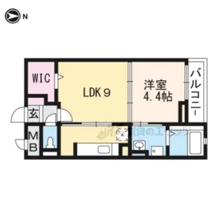 プレシオン【3階】の間取り