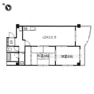 コーポSevenT’s【302号室】の間取り