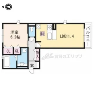 Empereur (アンプルール)【2階】の間取り