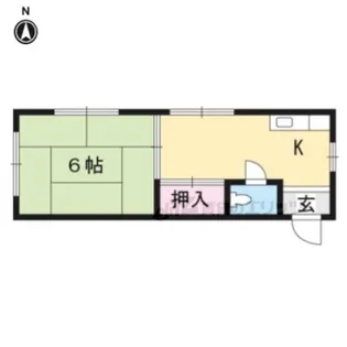 リッチモンド岡崎【203号室】の間取り