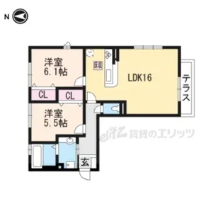 Sta.Plus wan 【1階】の間取り