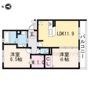 BLEZIO11【2階】の間取り