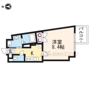 グランデ高野【303号室】の間取り