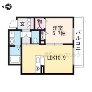 スプリング山城【?303号室】の間取り