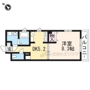 NプラスAya【2階】の間取り