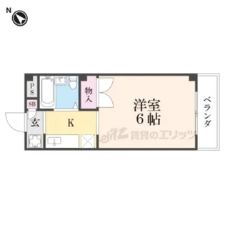 オリーブハイツ【205号室】の間取り