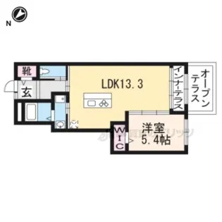 アネックス・戸苅【1階】の間取り