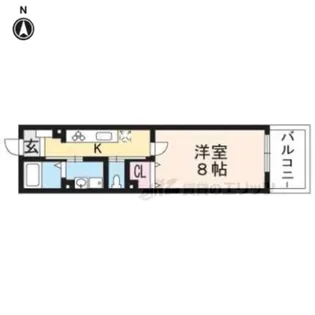 カルーナ【3階】の間取り