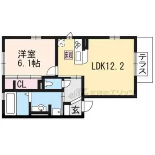 ツカト【1階】の間取り