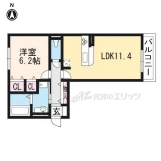 Casa Entre【2階】の間取り