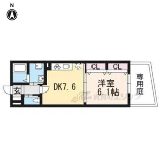 パトラス【107号室】の間取り