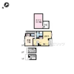 アン・フォレスト?【301号室】の間取り