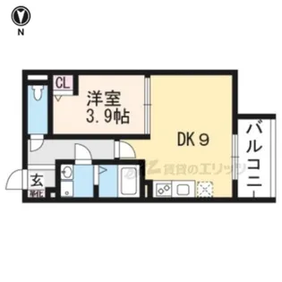 フェリーチェ【1階】の間取り