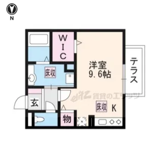 シャルマントリシティ?【101号室】の間取り