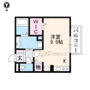 シャルマントリシティⅢ【2階】の間取り