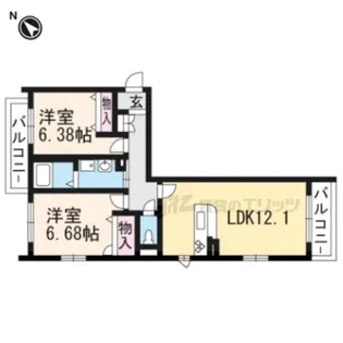 San Felice【305号室】の間取り