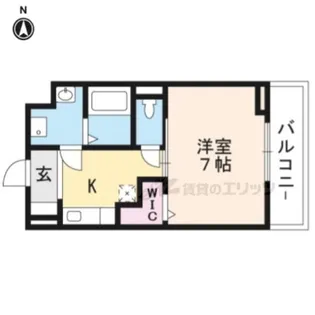 スカイ・エース・ダイカ【3階】の間取り