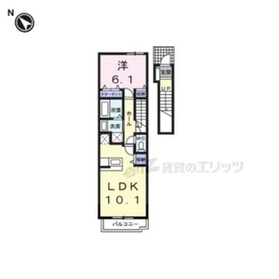 コータ・コート F【2階】の間取り