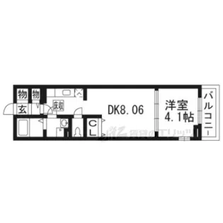 パーシモン【1階】の間取り