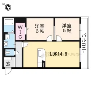 グラン ディアス【2階】の間取り
