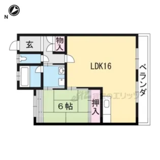 サルビアタウンMY【2階】の間取り